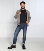 Худи skaz curved BOSS GREEN - бежевый(50469097)