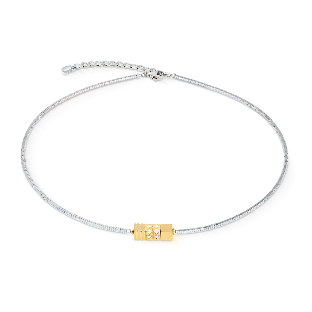Колье Coeur de Lion Silver-Gold 2040/10-1716