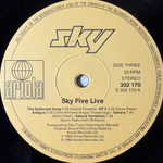 Sky- Sky Five Live 2LP (Германия 1983г.)