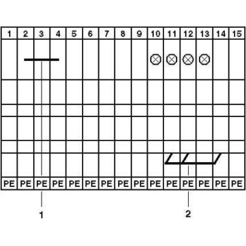 1043463 - VIOK 1,5-3D/PE-EX BU - Клемма для датчиков/исполнительных устройств