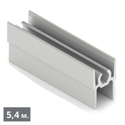 ЭКО Рамка верхняя двери (5,40 м) кашемир серый (ПВХ) (AE0455) Aristo (Out)