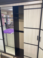 Шкаф-купе Сакура венге/лоредо 1500