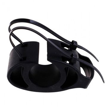 Велодержатель для смарт-часов, силикон, черный (122453)