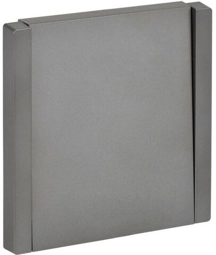 Выключатель проходной 1-кл. СП FORTE&PIANO 10А FP503 сталь IEK FP-V12-0-10-1-K46