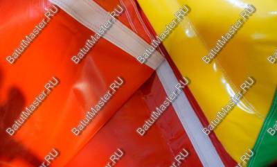 Коммерческий надувной батут "Радужный город" 12*6*3 м