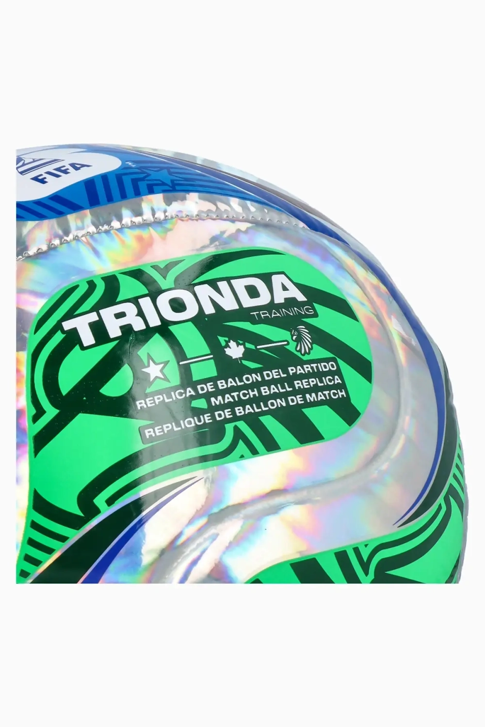 Футбольный мяч adidas Trionda World Cup 2026 Training Foil размер 4 - многоцветный