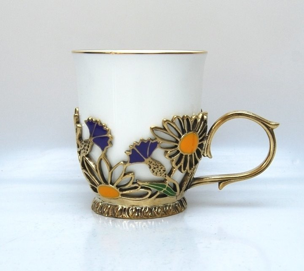 Чашка "Васильки" в футляре