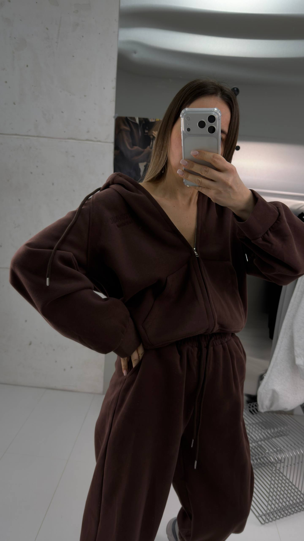 Костюм женский арт. 892 цвет "коричневый"