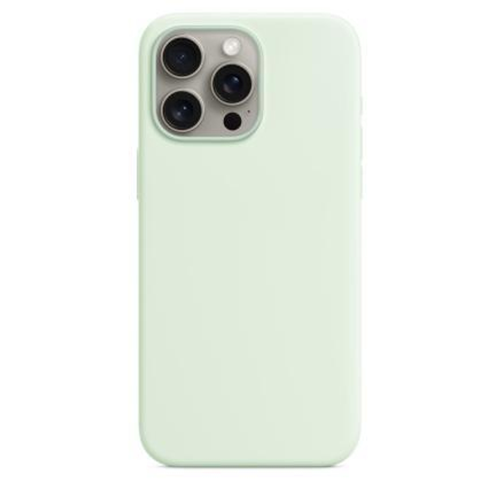 Силиконовый чехол с поддержкой MagSafe Apple Silicone Case для iPhone 15 Pro Max