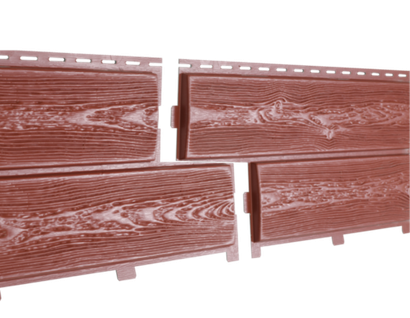 Сайдинг Ю-Пласт HOKLA Color Брусника 0,5м2 NEW