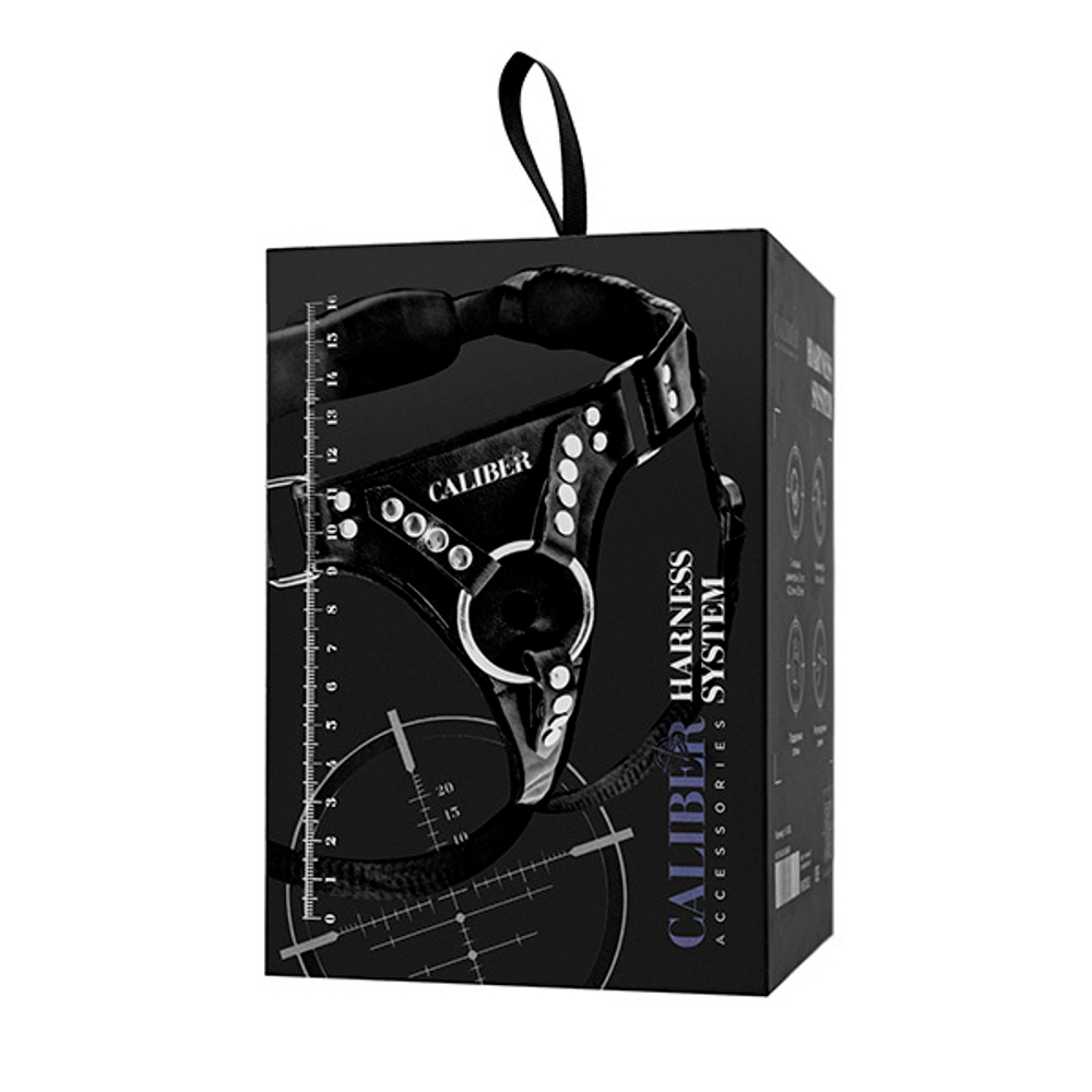 Черные трусики для страпона ToyFa RealStick Caliber Strap-On 983052