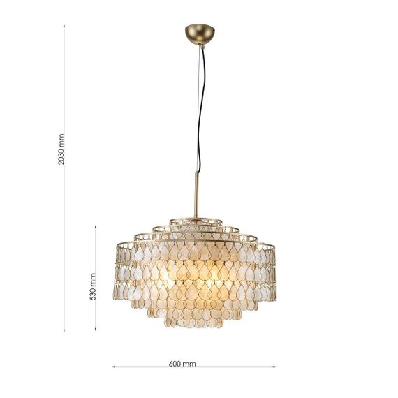 Подвесная люстра Favourite Mollitia 4763-6P