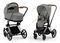Детская коляска Cybex Priam IV 2 в 1 Mirage Grey шасси Chrome