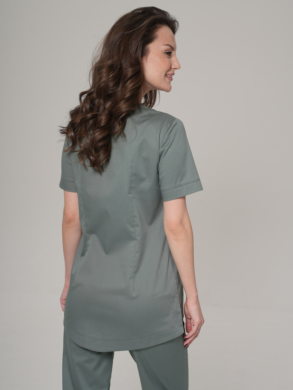 Блуза медицинская женская | Бл-353 к статус стрейч