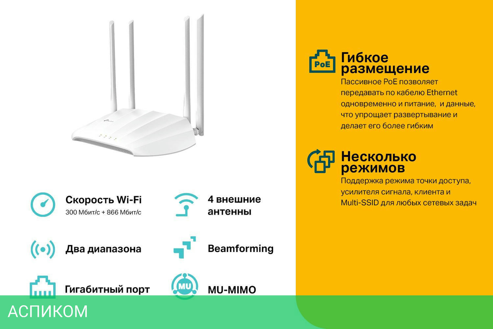 Точка доступа TP-Link TL-WA1201