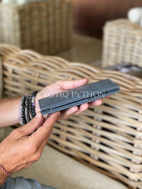 Кошелек из кожи крокодила WA-202