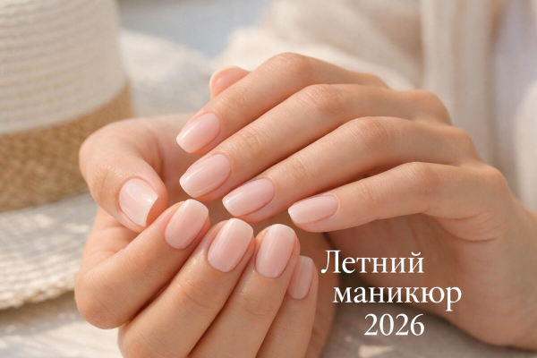 Летний маникюр 2026: идеи, цвета и дизайн на короткие и длинные ногти