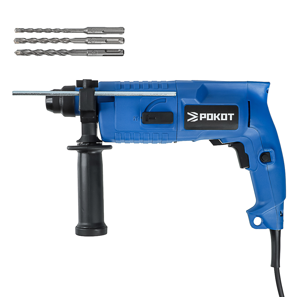 Перфоратор Рокот 720Вт, SDS plus в кейсе