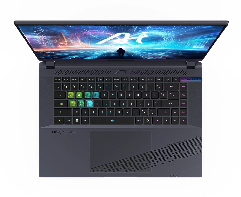 Ноутбук  GIGABYTE AORUS 16X 16 ", Core i7, 8 Гб RAM, 1 Тб SSD, GeForce RTX 4060, Черный