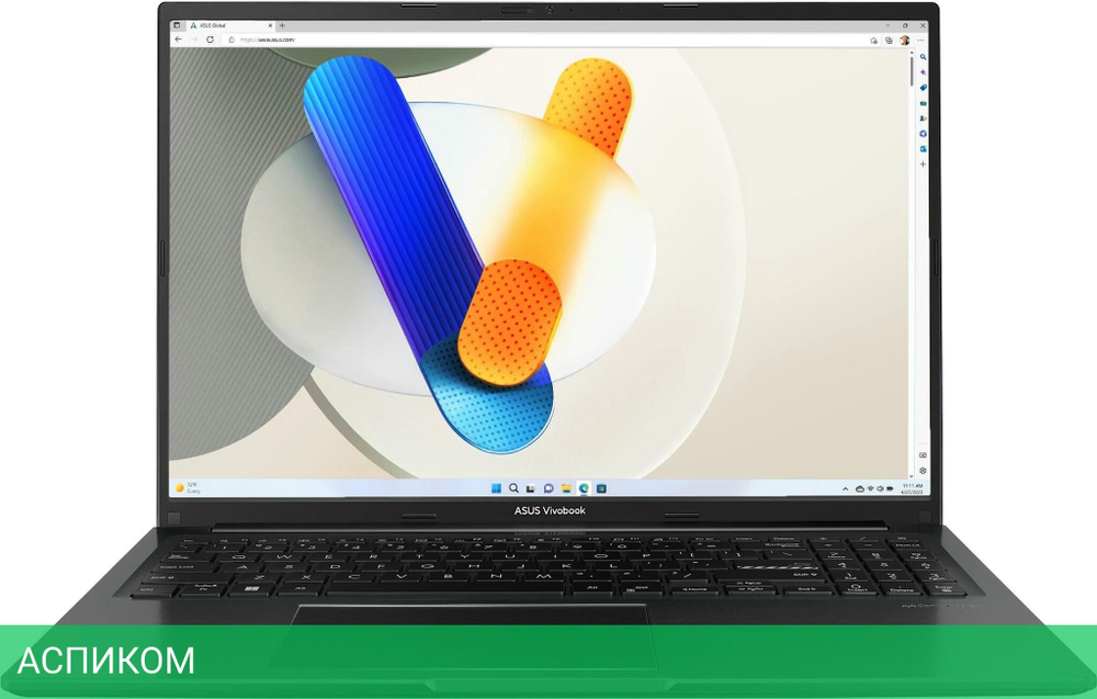 Ноутбук ASUS Vivobook 16 X1605VA-MB693 Indie Black (90NB10N3-M00WE0)