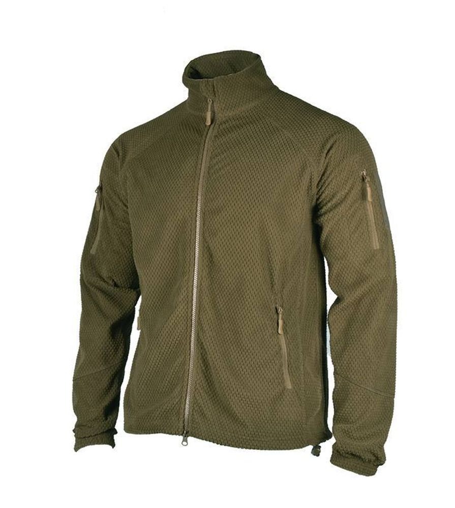 Кофта флисовая Gongtex Ranger Grid Fleece Olive