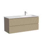 Тумба с раковиной Sancos Folk FL120LCP/FL120RCP Капучино