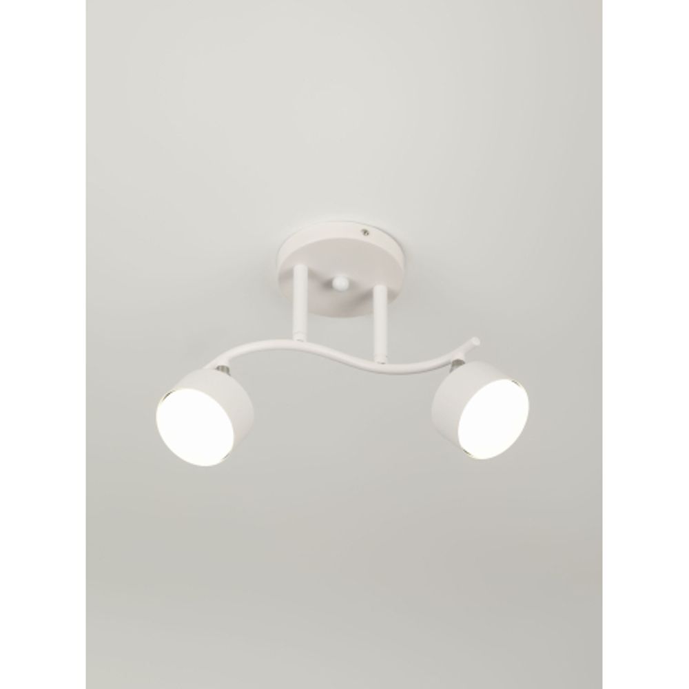 Светильник настенно-потолочный спот Rivoli   7080-702 2хGX53 15 Вт поворотный