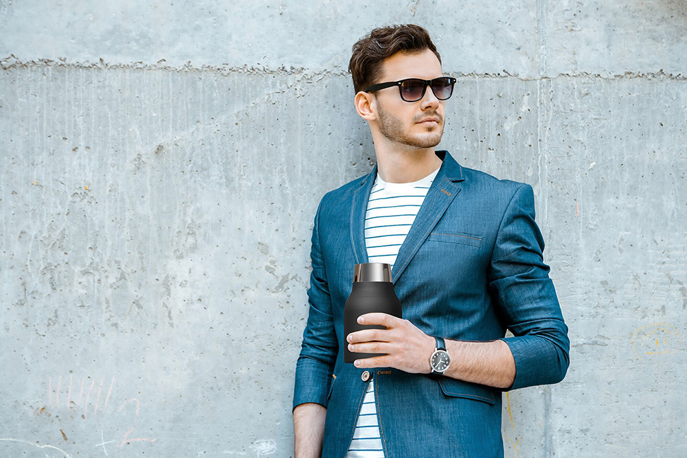 Кофеварка портативная Asobu Cold Brew (1 литр), черная