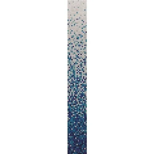 DE109-m Растяжка из мозаики чип 20 цветное стекло Alma Ombre (1 лист=8 частей, 0.856 кв.м)
