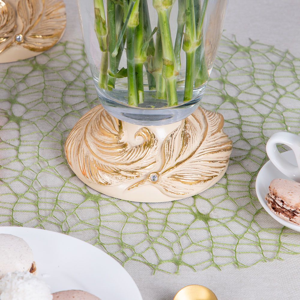 Ваза для цветов Боа Флора Айвори