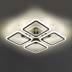 Citilux Марсель Смарт CL232A145E RGB Умная люстра Чёрная