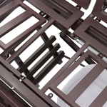 Кровать механическая Med-Mos E-45А (ЛДСП венге) ширина ложемента 120 см