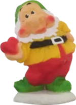 Свеча «Гном с сердцем» 10*5,7*4,8 см