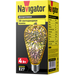 Лампа Navigator 61 486 NLL-3D-ST64-4-230-E27