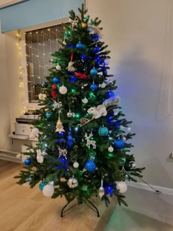 Ель искуственная Царь елка Сапфир 185 см