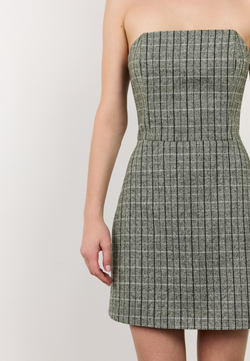 Корсетное платье мини