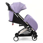 Детская прогулочная коляска Nuovita Anima lilla, Argento / Сиреневый, Серебряный