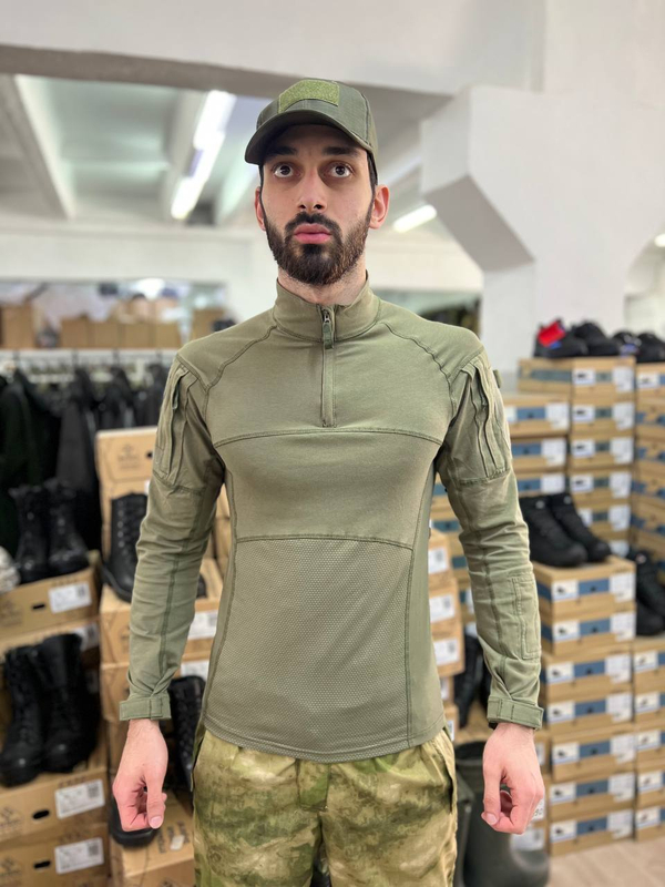 Тактическая боевая рубаха Combat / олива