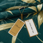 Комплект постельного белья Сатин с Одеялом 100% хлопок 160x80 на резинке OBR131