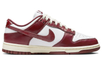 Кроссовки Nike Dunk Low Prm "Team Red"And White (Женская размерная сетка)