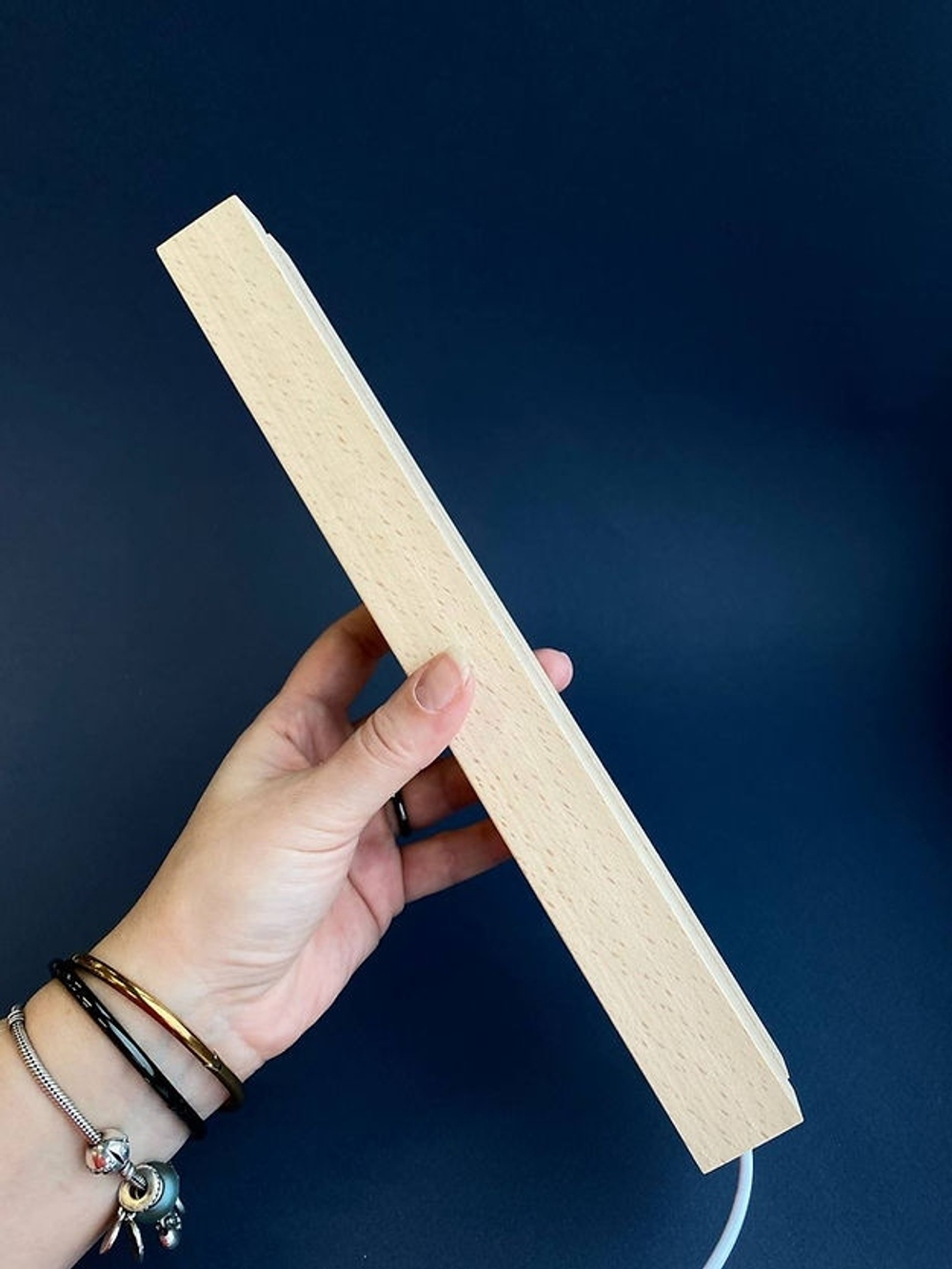Подставка для изготовления светодиодного 3D светильника-прямоугольная 30 см