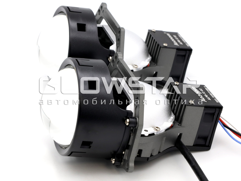 Билед модули Aozoom Truck Trailer (ALPD-1203) 24 вольта, 3.0 дюйма, 5500K, 24V, 58W/65W, крепление 3R (комплект, 2шт)