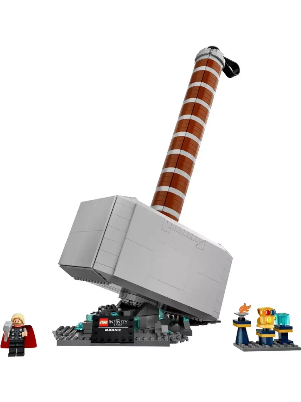 Конструктор Марвел Marvel Молот Тора 2013 деталей