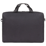 Сумка портфель BRAUBERG PRACTICAL с отделением для ноутбука 15 6" Grey line черная 29х40х7 см