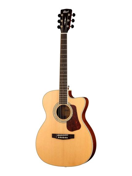 Cort L710F-NS-WBAG Luce Series - электро-акустическая гитара, цвет натуральный, чехол