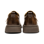 G.N.SHIJIA Synthetic Leather Work Boots Men"s Bronze