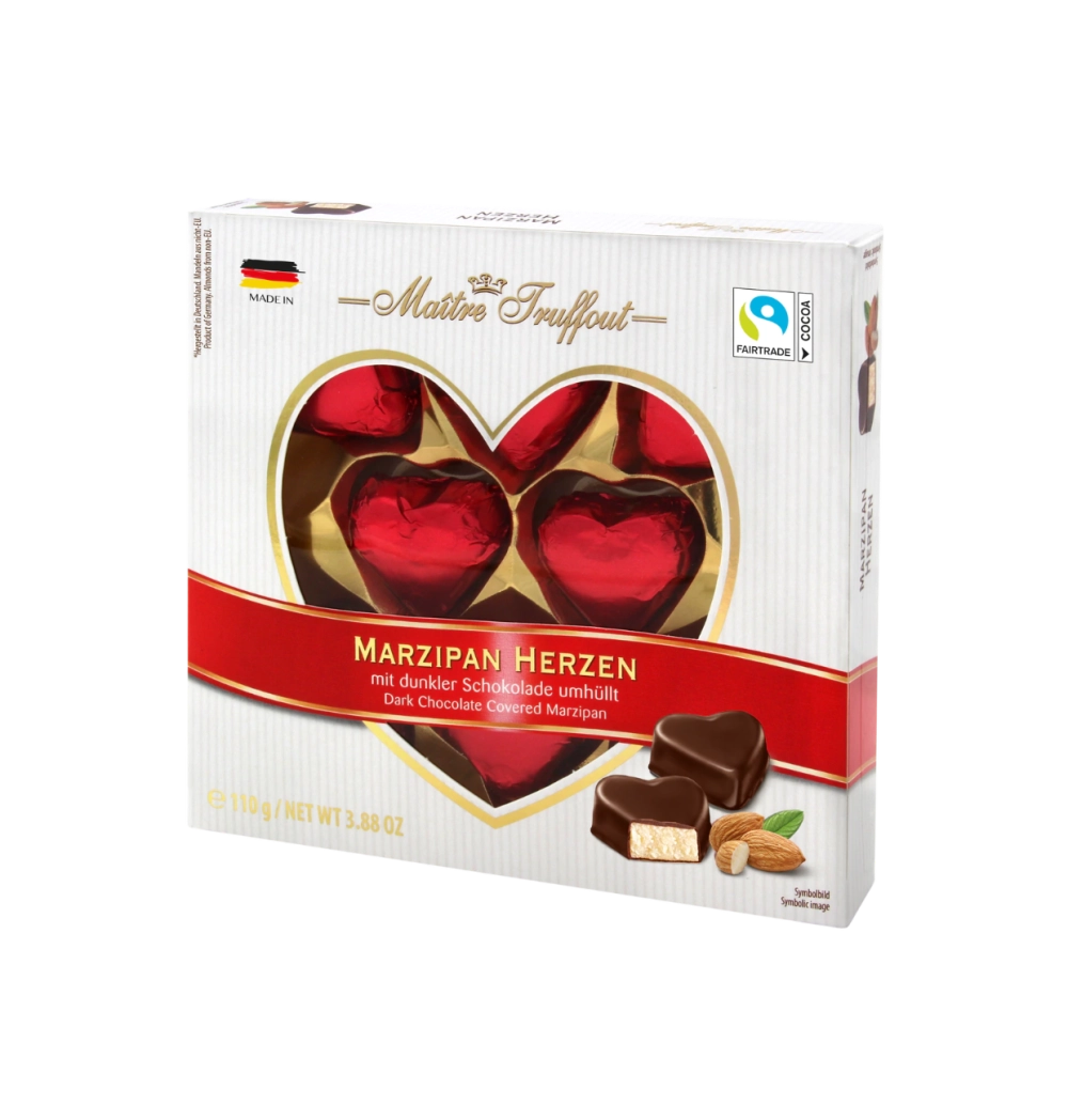 Конфеты из марципана в темном шоколаде, 110 г