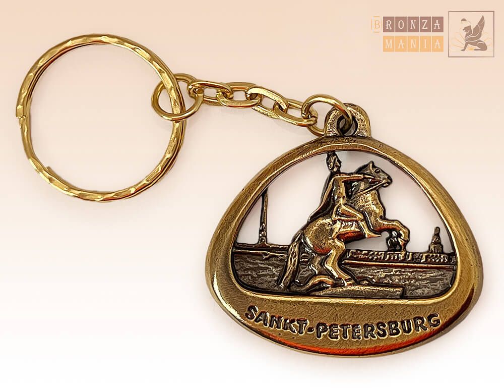 брелок Капля - Медный всадник