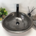 Раковина из речного камня RS-63446 (49*42*15) 0123