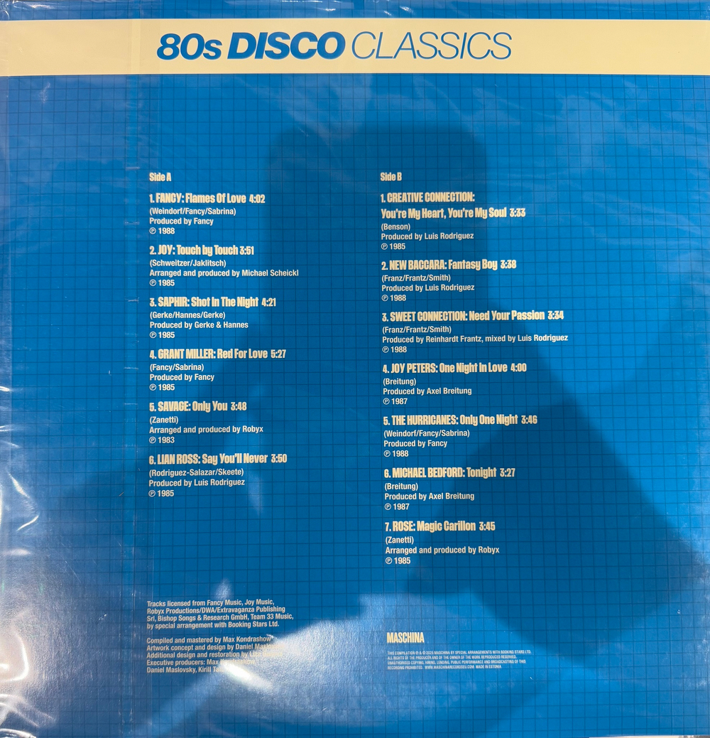 Виниловая пластинка Сборник Dancemaschina: 80s Disco Classics LP